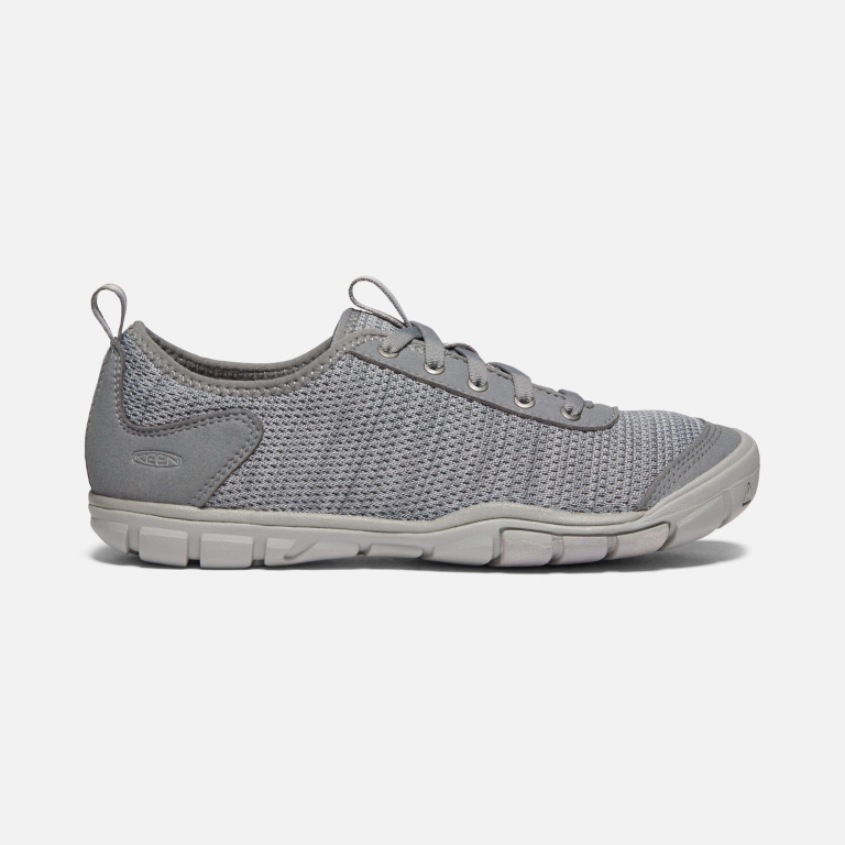 Keen Hush Knit Shoes - Women's Grey Deep Grey Footwear